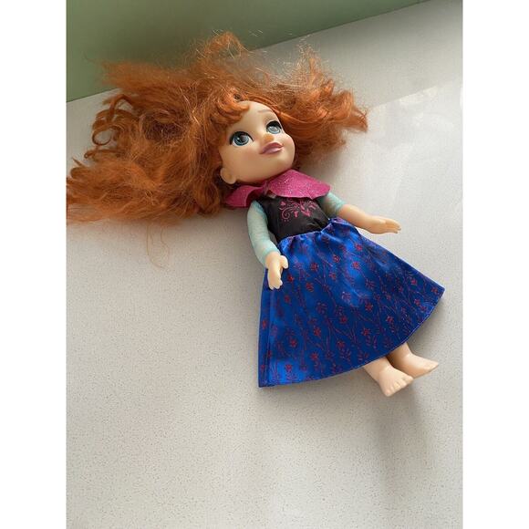 Disney Princess Frozen Anna 14" Doll Jakks Pacific Toy - Picture 2 of 4